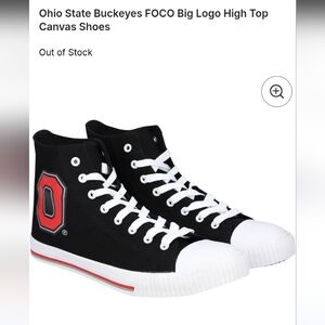 Ohio State Men's Canvas Sneakers